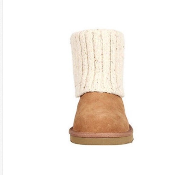 UGG Australia Girls Shea Kids Size 10 Classic Brown Chestnut Boots MSRP …